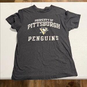 NHL Dark Gray Licensed T-Shirt